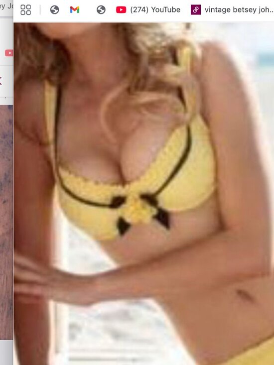 Vintage Y2K Betsey Johnson Unforgettable Bikini Set - Picture 10 of 10